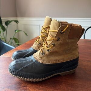 Sorel Cheyanne II Waterproof Insulated Boots Men's 8 Women’s 9.5/10 EU 41 Duck
